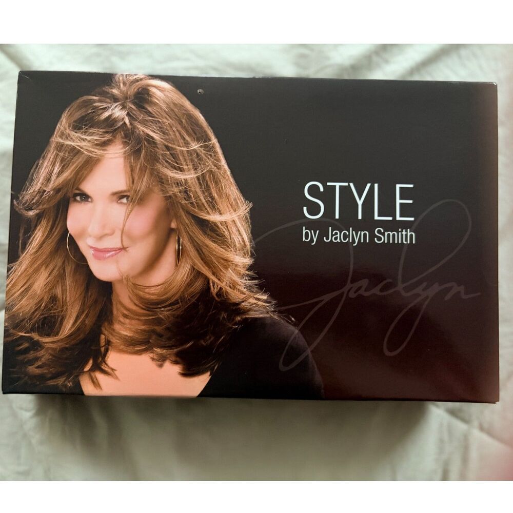 Jaclyn Smith Hair Topper 12 inch Style # A1916 Carmelized Brown Rooted